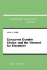 Image for Consumer Durable Choice and the Demand for Electricity