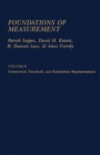 Image for Foundations of Measurement: Volume 2
