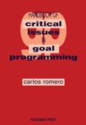 Image for Handbook of Critical Issues in Goal Programming