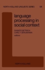 Image for Language Processing in Social Context