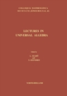 Image for Lectures in Universal Algebra
