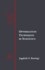 Image for Optimization Techniques in Statistics