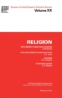 Image for Religion: Recurrent Christian Sources, Non-Recurrent Christian Data, Judaism, Other Religions
