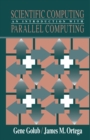 Image for Scientific Computing: An Introduction with Parallel Computing