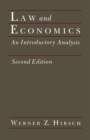 Image for Law and economics: an introductory analysis
