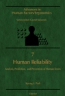 Image for Human Reliability: Analysis, Prediction, and Prevention of Human Errors