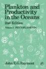 Image for Plankton &amp; Productivity in the Oceans: Volume 1: Phytoplankton : v. 1,