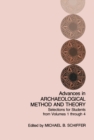 Image for Advances in Archaeological Method and Theory: Selections for Students from Volumes 1-4