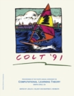 Image for COLT &#39;91: Proceedings of the Fourth Annual Workshop, UC Santa Cruz, California, August 5-7, 1991