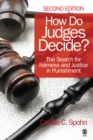 Image for How do judges decide?: the search for fairness and justice in punishment