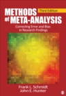 Image for Methods of Meta-Analysis: Correcting Error and Bias in Research Findings