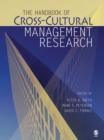 Image for The handbook of cross-cultural management research
