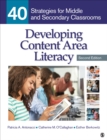 Image for Developing content area literacy: 40 strategies for middle and secondary classrooms