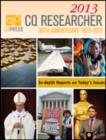 Image for CQ Researcher Bound Volume 2013