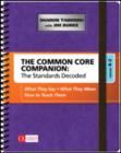 Image for The Common Core Companion: The Standards Decoded, Grades K-2 : What They Say, What They Mean, How to Teach Them