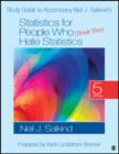 Image for Study Guide to Accompany Neil J. Salkind&#39;s Statistics for People Who (Think They) Hate Statistics