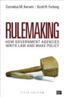 Image for Rulemaking: How Government Agencies Write Law and Make Policy