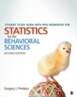Image for Student study guide With SPSS workbook for Statistics for the behavioral sciences