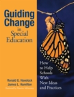 Image for Guiding change in special education: how to help schools with new ideas and practices