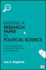 Image for Writing a Research Paper in Political Science