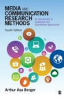 Image for Media and communication research methods  : an introduction to qualitative and quantitative approaches