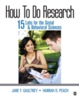 Image for How to do research  : 15 labs for the social &amp; behavioral sciences