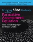 Image for Bringing math students into the formative assessment equation: tools and strategies for the middle grades