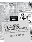 Image for Valley Baseball League: A History of Baseball In the Shenandoah Valley