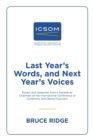 Image for Last Year&#39;s Words, and Next Year&#39;s Voices
