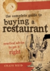 Image for Complete Guide to Buying a Restaurant: Practical Advice to Get It Right