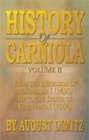 Image for History of Carniola Volume Ii: From Ancient Times to the Year 1813 with Special Consideration of Cultural Development