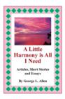 Image for A Little Harmony Is All I Need