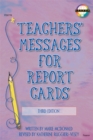 Image for Teachers&#39; Messages for Report Cards, Grades K - 8