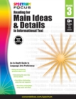 Image for Spectrum Reading for Main Ideas and Details in Informational Text
