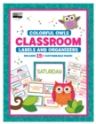 Image for Colorful Owls Classroom Labels and Organizers