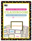 Image for Colorful Chalkboard Classroom Labels and Organizers