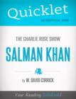 Image for Quicklet on The Charlie Rose Show: Salman Khan