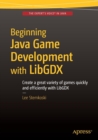 Image for Beginning Java Game Development with LibGDX