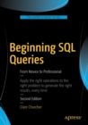 Image for Beginning SQL Queries