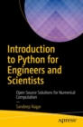 Image for Introduction to Python for Engineers and Scientists