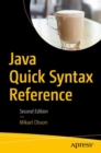 Image for Java Quick Syntax Reference