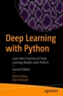 Image for Deep learning with Python  : learn best practices of deep learning models with PyTorch