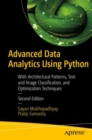 Image for Advanced data analytics using Python  : with architectural patterns, text and image classification, and optimization techniques