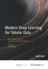 Image for Modern Deep Learning for Tabular Data