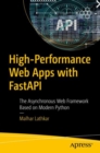 Image for High-performance web apps with FastAPI  : the asynchronous web framework based on modern Python