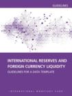 Image for International reserves and foreign currency liquidity : guidelines for a data template