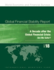 Image for Global financial stability report : a decade after the global financial crisis: , are we safer?