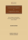 Image for Commercial Litigation in Anglophone Africa : The law relating to civil jurisdiction, enforcement of foreign judgments and interim remedies: The law relating to