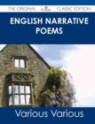 Image for English Narrative Poems - The Original Classic Edition