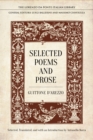 Image for Selected Poems and Prose